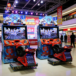 Simulateur de course de motoneige SnoCross, machine d'arcade à 2 joueurs, <span class=keywords><strong>jeu</strong></span> de conduite dynamique à monnayeur pour centre de jeux - Product Image 4
