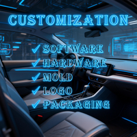 CXT ODM, Software de Diseño con Logotipo Impreso Gratuito, MY66 IP67 en Stock, Sistema Digital de Monitoreo de Presión de Neumáticos para Automóvil, 4 Sensores Externos