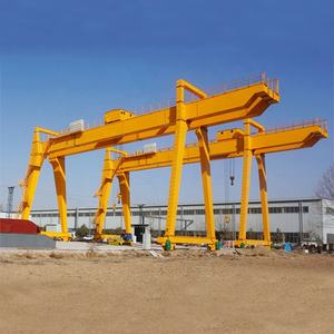 핫 세일 더블 메인 빔 갠트리 크레인 100 톤 500 톤 레일 장착형 갠트리 크레인 - Product Image 2