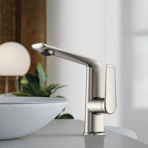 <span class=keywords><strong>Robinet</strong></span> de lavabo à <span class=keywords><strong>main</strong></span> en laiton à 2 modes Angle de sortie d'<span class=keywords><strong>eau</strong></span> réglable Antirouille et anti-éclaboussures Céramique douce <span class=keywords><strong>Eau</strong></span> chaude et <span class=keywords><strong>froide</strong></span> pour salle de bain - Product Image 1