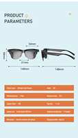 Lentes de Sol Inteligentes F06 Personalizadas para Viajes al Aire Libre, Protección UV, Audio Bluetooth, Auriculares Hifi, Lentes de Sol con Micrófono