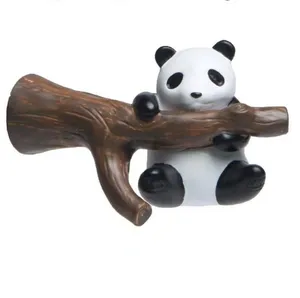 Resin panda twig arts and crafts magnet fridge magnets