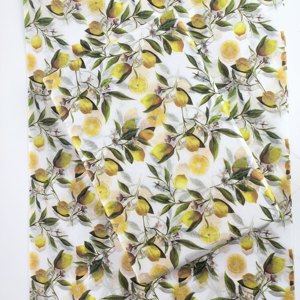 Papel de Regalo Vintage con Diseño de Limones, 17 g/m², 50*70 cm, para Joyería, Cosméticos, Botellas de Vino, Embalaje Rústico, Papelería y Manualidades - Product Image 2