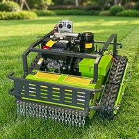 Cortadora de Césped Robótica Automática con Control Remoto SDL188-60A, Cortadora de Césped con Control Remoto para Huertos y Laderas, Envío Gratuito