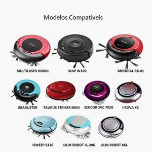 Accessoires pour aspirateur robot Isweep S320, brosses latérales, tissu filtrant réutilisable, usage domestique - Product Image 2