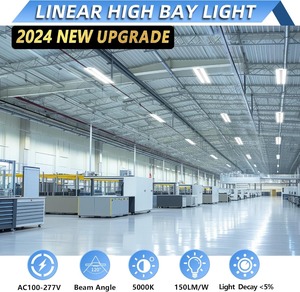 ไฟไฮเบย์แบบเส้นตรง150วัตต์ LED สำหรับร้านค้า22,500LM ไฟสูงแบบ1.3FT 5000K มีการลงรายการไว้ใน UL - Product Image 2
