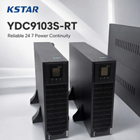 Kstar YDC9103S-RT 3000VA/2700W Onduleur UPS en rack avec avertissement de surchauffe, mode de fonctionnement ECO, fonction de démarrage CC, pour l'énergie