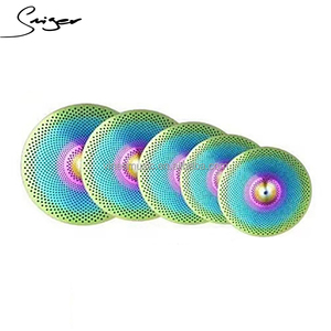 Paquete de platillos de bajo volumen para practicar salpicaduras, 5 unidades - Product Image 4
