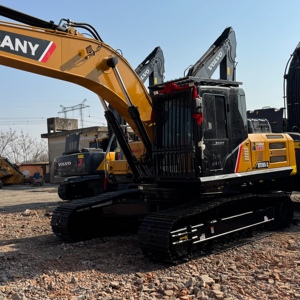 รถขุดดินมือสองขายดี SANY SY265C ขนาด 26 ตัน พร้อมเครื่องยนต์ Isuzu สำหรับงานก่อสร้างถนน - Product Image 1
