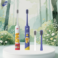 Happily Großhandel 3 Betriebsmodi USB-Aufladung Intelligente Elektrische Kinderzahnbürste Zahnaufhellungs-Set mit Zahnpasta und Ladegerät