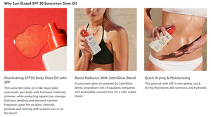 น้ำมันบำรุงผิวผสมไมก้าทองคำ ป้องกันแสงแดด SPF30 ให้ผิวเปล่งประกายชุ่มชื้น (ฉลากสินค้าส่วนตัว) - Product Image 6