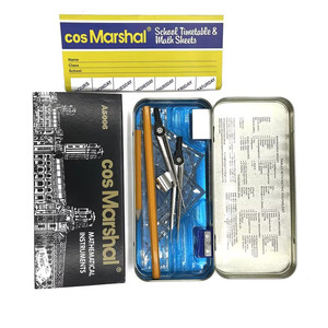 Juego de Compás de Geometría de Metal de Calidad Cos Marshal de 13 Piezas, Disponible al por Mayor y Personalizable, Económico, para Estudiantes Escolares - Product Image 4