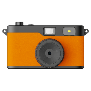 Foto Bergaya Film Retro Kamera Digital Tanpa Cermin 13MP Ringan Bergaya Vintage Tanpa Layar dengan Perekaman Video untuk Pemula Perjalanan - Product Image 1