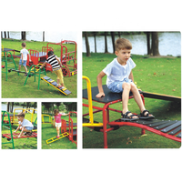 Equipo de Entrenamiento Físico para Niños, de Metal, para Exteriores, Marca KANGYA O01, de Alta Calidad, con Capacidad de 100-500 kg, para 5-10 Personas