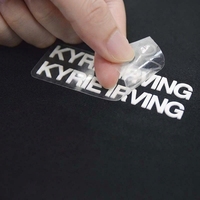 Logo personnalisé en PVC thermocollant, étiquettes imperméables pour vêtements et sacs d'extérieur