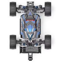 Voiture RC Buggy tout-terrain 2,4 GHz 1/16 Brushless 3S 4WD 62 km/h haute vitesse avec câble USB, véhicule télécommandé, jouet