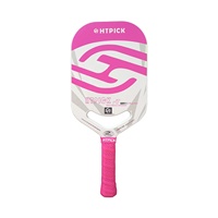 Raquette de pickleball professionnelle en fibre de carbone T700, grand sweet spot, certifiée USAPA, noyau en nid d'abeille, pour les sports de plein air du week-end