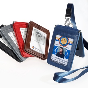 For Boshiho Genuine Leather Slim Vintage Aluminium Cardholder Short Leather <b>Wallet</b> with Open Closure - Product Image 1