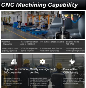 Dịch vụ gia công CNC chuyên nghiệp, gia công tiện, phay, cắt dây EDM tùy chỉnh cho kim loại - Product Image 5