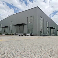 Bâtiment d'entrepôt/atelier industriel préfabriqué en structure acier de haute qualité avec certification ISO9001/CE