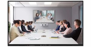 กระดานอัจฉริยะหน้าจอสัมผัส LCD ขนาด86นิ้วแบบโต้ตอบไวท์บอร์ดมัลติมีเดียแบบโต้ตอบ - Product Image 2