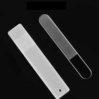 FOCSTAR — polisseuse pour vernis à ongles, 9cm, 12cm, en verre, Nano, brillant, en cristal, avec étui (BT5030)