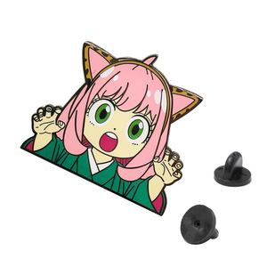 Broche estilo anime, pin de metal esmaltado de dibujos animados, insignia para bolsa o mochila, regalo - Product Image 4