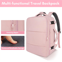 Sac à dos pour ordinateur portable 15,6 pouces homologué TSA, sac de voyage pour infirmière, sac à dos décontracté pour week-end et affaires