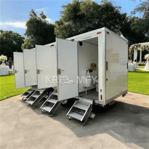 Toilettes mobiles de luxe pour mariage, location de salle de bain portable, toilettes de camping-car pour extérieur - Product Image 2