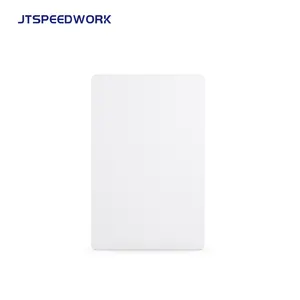 Tarjeta de PVC imprimible en blanco de 860-960Mhz UHF RFID EPC Gen2, Tarjeta blanca, tarjeta pasiva UHF RFID de PVC