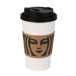 Fundas de Papel para Vasos de Café para Llevar, Personalizadas, con Logotipo Impreso - Product Image 4
