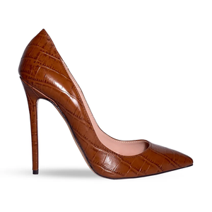 Collections Printemps 2026 – Escarpins à effet croco, couleurs vives et sexy, attirant les regards, chaussures de bureau pour femmes - Product Image 5