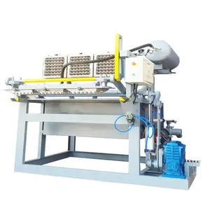 Automatic paper pulp egg tray production line / waste paper recycled egg tray forming machine