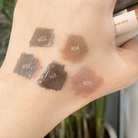 Teinture pour sourcils naturelle OEM, fixe, imperméable, résistante à la transpiration et anti-bavures, crème teintante pour sourcils, mascara