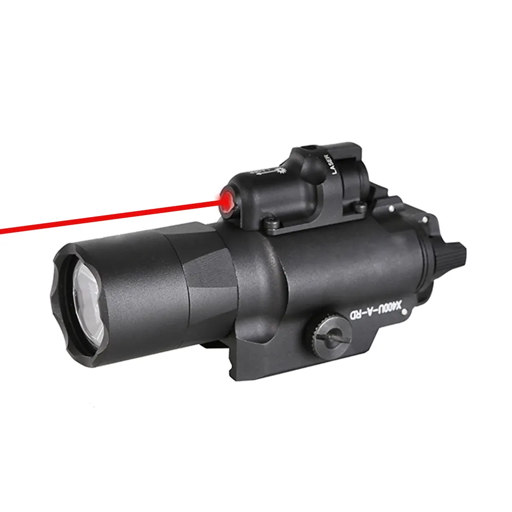 SPINA OPTICS SF X400 hunting Ultra flashlight red laser tactical light For Hunting