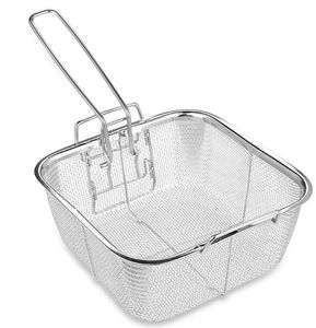 Cacerola cuadrada <span class=keywords><strong>de</strong></span> cobre, oferta semanal, extra profunda con vaporera, cesta para freír incluida - Product Image 6