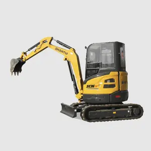 SHANTUI SE36SR Mini Excavator Small Digger 3.8 Ton Euro V to France U.K. Iceland Norway Finland Netherlands Portugal