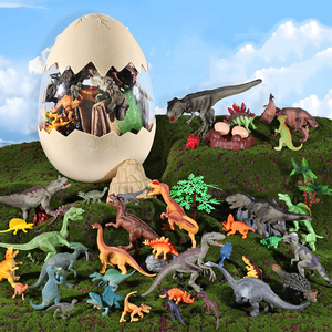 Juego <span class=keywords><strong>de</strong></span> 50 Piezas <span class=keywords><strong>de</strong></span> Huevos <span class=keywords><strong>de</strong></span> Dinosaurio, Juguete Educativo <span class=keywords><strong>para</strong></span> Niños, Set <span class=keywords><strong>de</strong></span> Animales <span class=keywords><strong>de</strong></span> la Selva <span class=keywords><strong>de</strong></span> Plástico, Regalo - Product Image 1