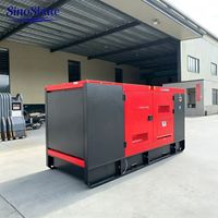 Générateur diesel silencieux SinoShine 20kW 25kVA triphasé 100% cuivre, type capot silencieux, ATS, démarrage automatique, 50Hz 60Hz 380V 400V CE ISO