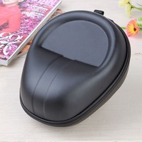 Étui de voyage de luxe rigide pour écouteurs, fermeture éclair, design simple, résistant à l'eau, en EVA, multifonctionnel pour écouteurs sans fil
