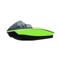 Mini bateau électrique kart 72V haute vitesse 50km/h, 4 cylindres, bateau de loisirs pour sports nautiques en EPP