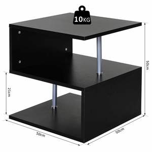 Juego de Muebles para Sala de Estar, <span class=keywords><strong>Mesa</strong></span> Auxiliar de Madera, <span class=keywords><strong>Mesa</strong></span> de Centro, <span class=keywords><strong>Mesa</strong></span> de Café para Sala de Estar - Product Image 2