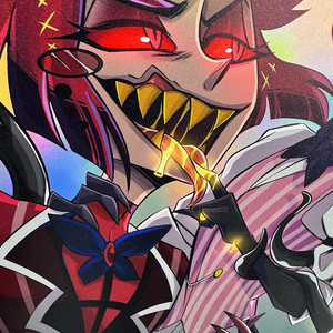 Tùy Chỉnh Phim Hoạt Hình Holo Lá Nghệ Thuật In Kỹ Thuật Số Holographic Giấy Áp phích Trò Chơi/Phim Nhân Vật Truyện Tranh Cuốn Sách Nghệ Thuật Quà Tặng In Áp Phích - Product Image 4