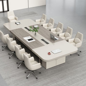 Mesa de sala de conferencias Fabricante de China Venta directa de fábrica Venta caliente Mesa de conferencia para 20 personas - Product Image 5