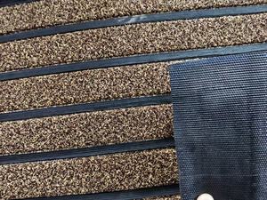 Tapete Antideslizante Personalizable de 7 Rayas, Alfombra de Poliéster, Material de PVC, Técnica Jacquard, Lavable y Reversible - Product Image 6