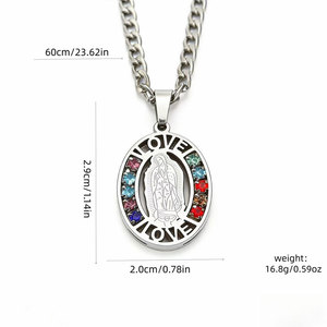 Medieval Vintage Bulk Fashion Pendant <b>Necklace</b> 316L Stainless Steel 14k 18k Gold Plated <b>Necklace</b> Gold Medallion <b>for</b> Women <b>Men</b> - Product Image 2