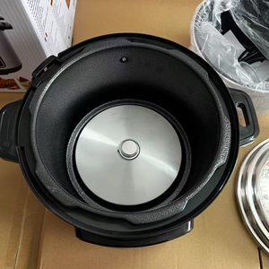 หม้อหุงข้าวไฟฟ้าแรงดันสูงสแตนเลสใช้ในครัวเรือนหม้อหุงข้าวและหม้อตุ๋นความจุขนาดใหญ่แบบ6L เป็นภาษาอังกฤษ - Product Image 6