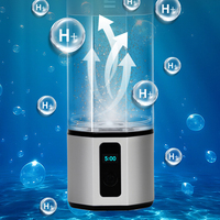 Gourde intelligente portable enrichie en H2, forme ergonomique, générateur d'H2 cellulaire, eau potable la plus pure pour un bien-être optimal