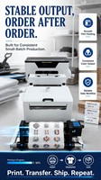 Imprimante DTF A3 13 pouces tout-en-un avec tête XP600 pour l'impression de t-shirts pour les petites entreprises, transfert de film PET
