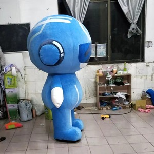 Meilleures ventes Costume de mascotte de robot gonflable personnalisé CE pour Halloween Carnaval et fête Utilisation inspirée pour <span class=keywords><strong>Prada</strong></span> - Product Image 4